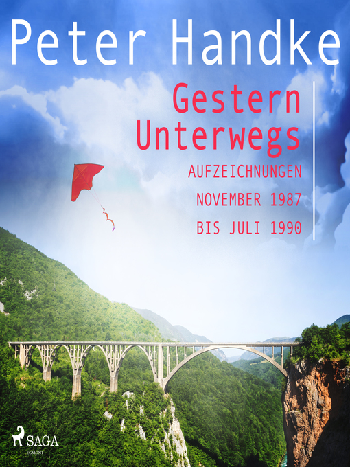 Title details for Gestern Unterwegs. Aufzeichnungen November 1987 bis Juli 1990 by Peter Handke - Available